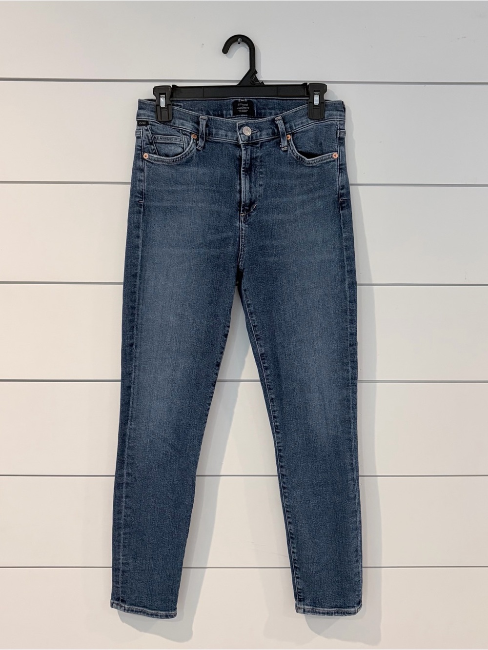 Citizens of Humanity Rocket Crop Skinny Jeans 29 Quiet Luxury Minimalist Mobwife
